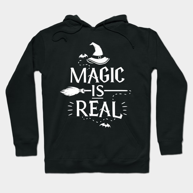 Magic is Real, Halloween Witch Hoodie by Boots